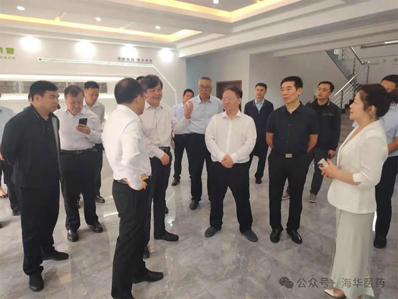 筑牢安全防线，共迎国庆佳节 —— 新乡市市长魏建平莅临海华医药调研督导